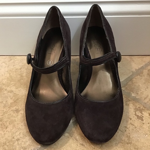 NWT LOFT Brianna High Heeled Mary Jane Style Shoes - Picture 2 of 7